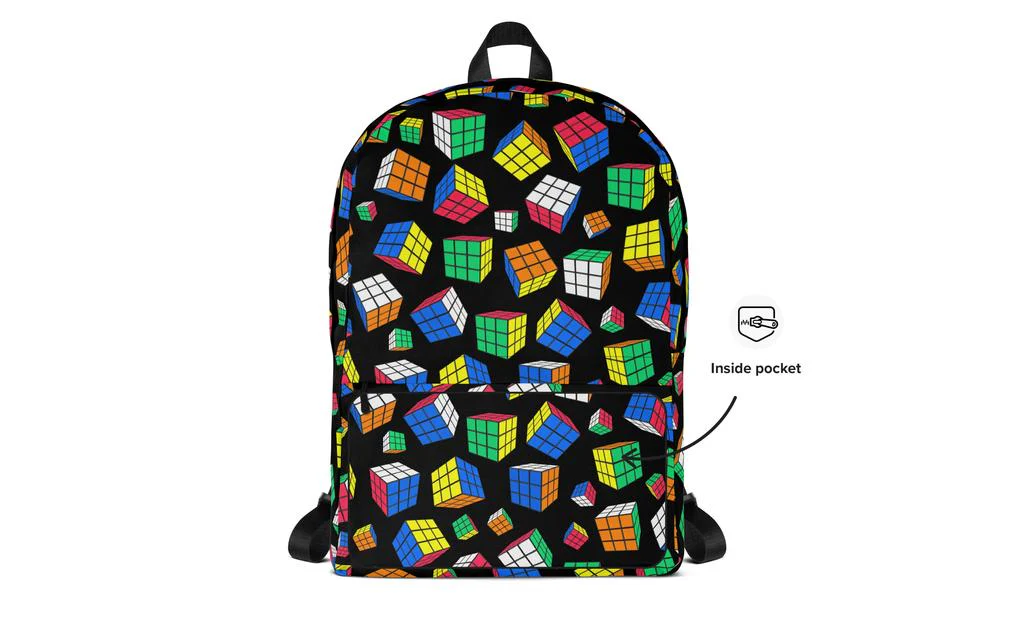Rubik's Cube Backpack - Image 2