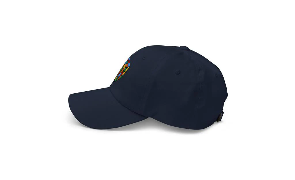Rubik's Cube Embroidered Baseball Cap Hat - Image 10