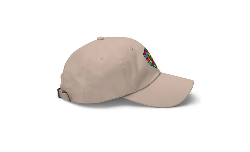 Rubik's Cube Embroidered Baseball Cap Hat - Image 26
