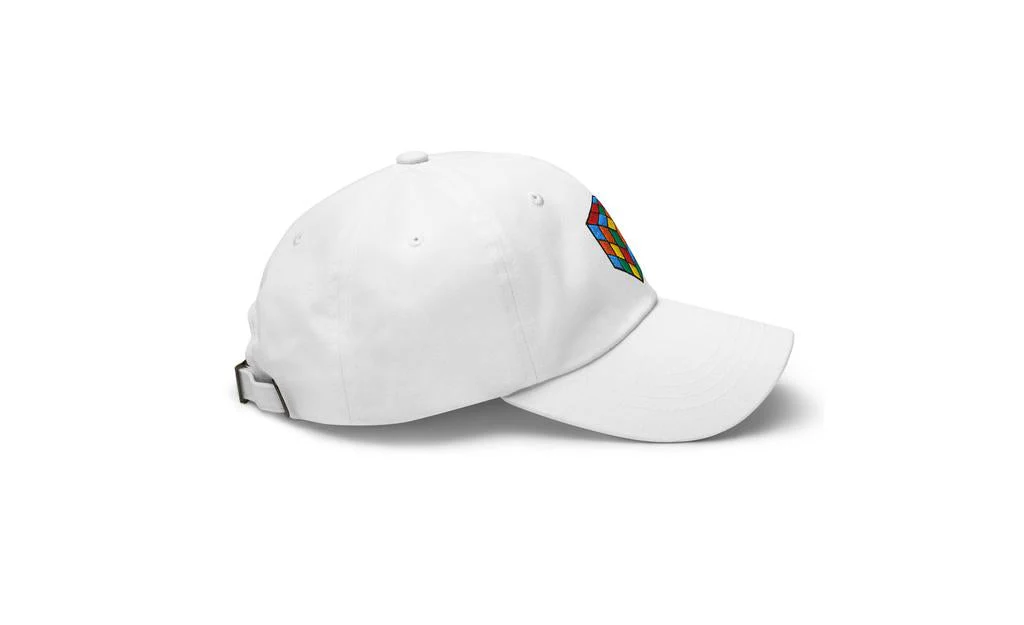 Rubik's Cube Embroidered Baseball Cap Hat - Image 32