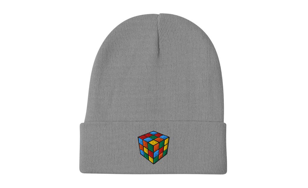 Rubik's Cube Embroidered Beanie - Image 5