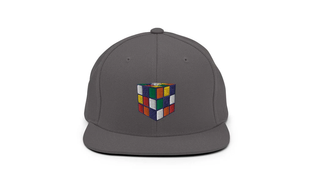 Rubik's Cube Snapback Hat - Image 19