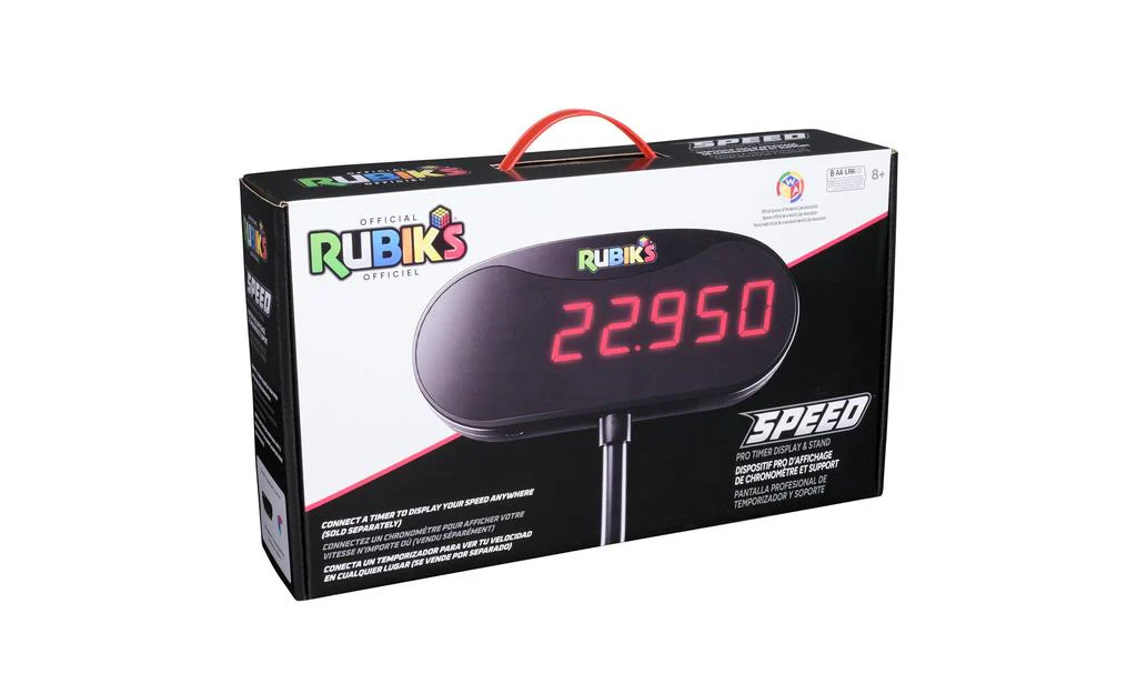 Rubik's Cube, Timer Stand, Clear Display Device - Image 6