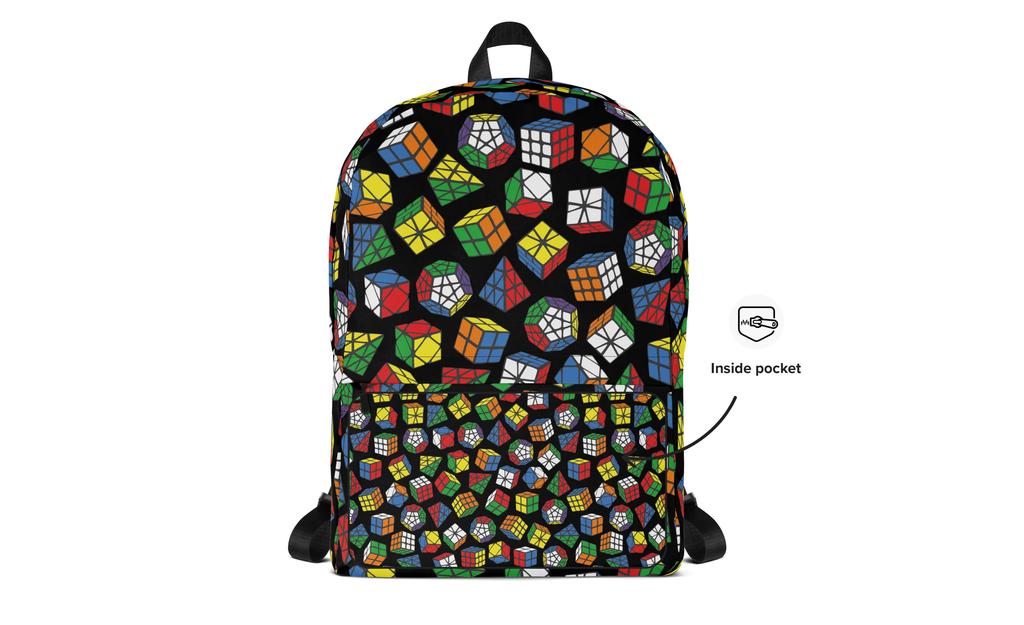 Rubik's Twisty Puzzle Backpack - Image 2