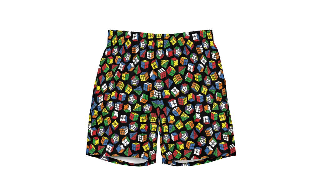 Rubik's Twisty Puzzle Bathing Suit - Swim Trunks - Image 4