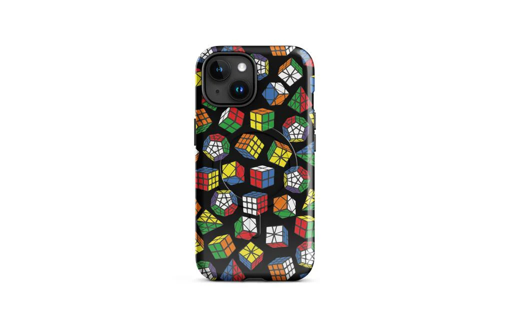 Rubik's Twisty Puzzle MagSafe® Phone Case (Tough Case) for iPhone® - Image 10