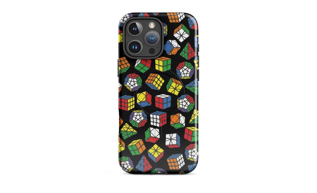 Rubik's Twisty Puzzle MagSafe® Phone Case (Tough Case) for iPhone® - Image 23