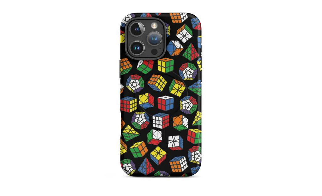 Rubik's Twisty Puzzle MagSafe® Phone Case (Tough Case) for iPhone® - Image 24