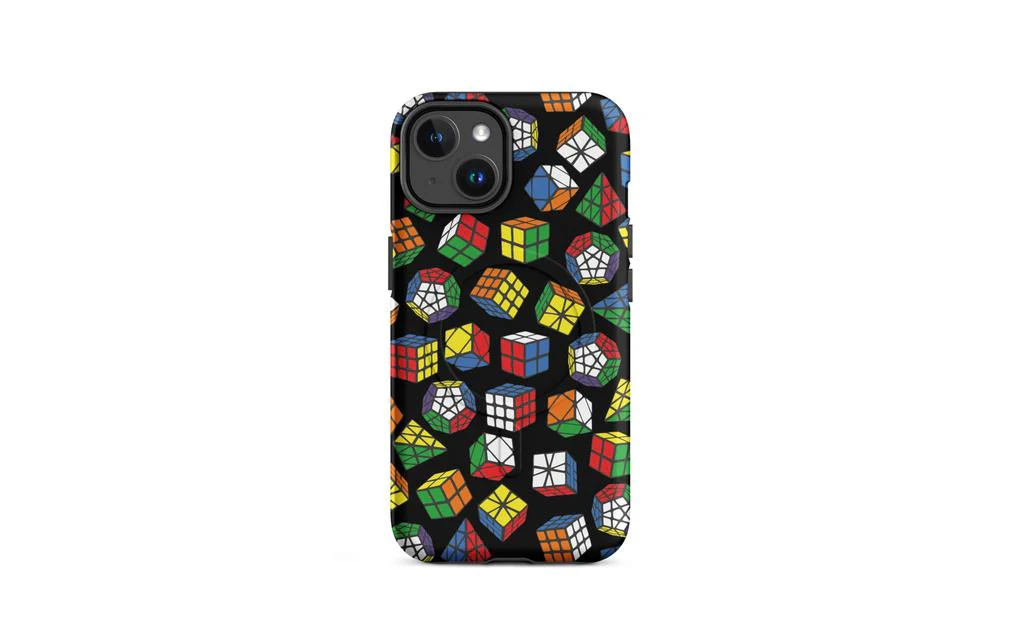 Rubik's Twisty Puzzle MagSafe® Phone Case (Tough Case) for iPhone® - Image 3