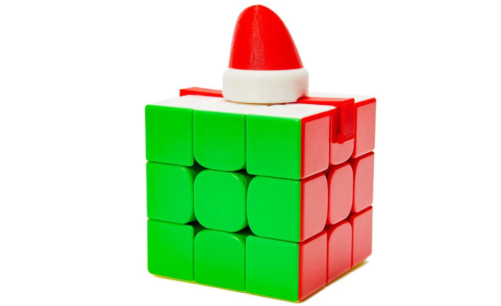 Santa Hat Speed Cube Topper - Limited Edition - Image 2