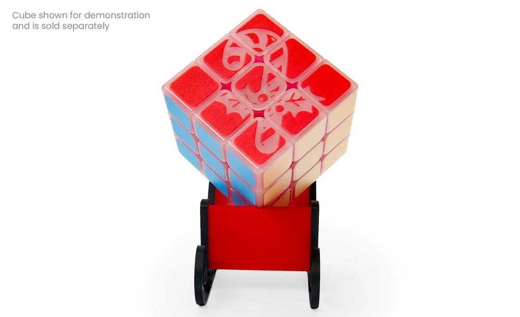 Santa's Sleigh Rubik's Cube Display Stand - Limited Edition - Image 2