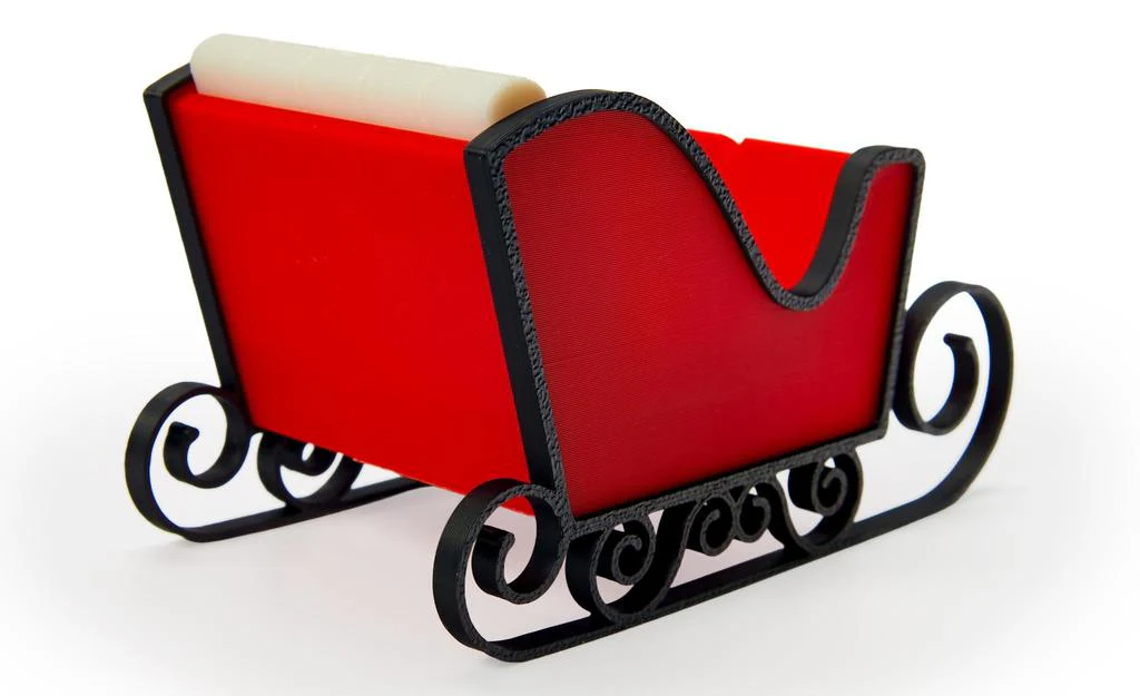 Santa's Sleigh Rubik's Cube Display Stand - Limited Edition - Image 4