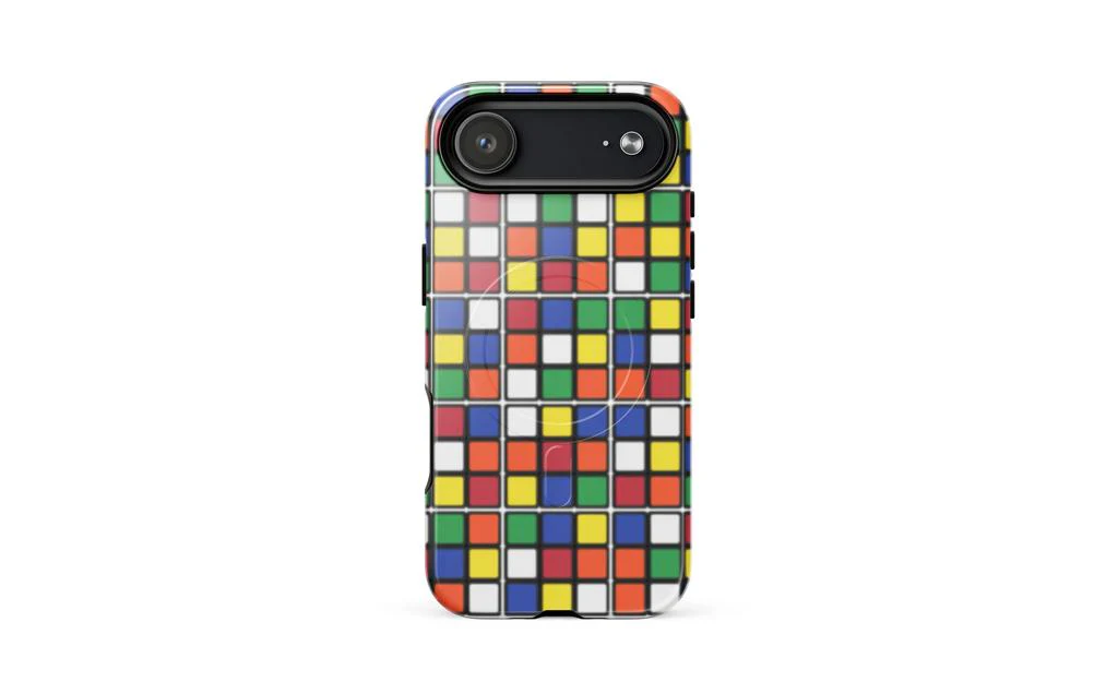 Scrambled Rubik's Cube MagSafe® Phone Case (Tough Case) for iPhone® - Image 27