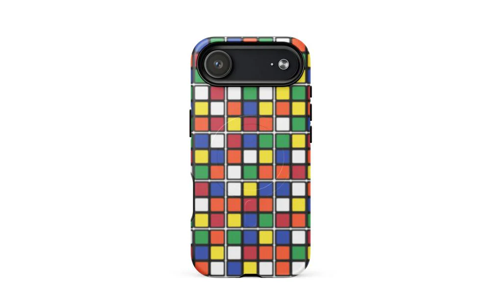 Scrambled Rubik's Cube MagSafe® Phone Case (Tough Case) for iPhone® - Image 28
