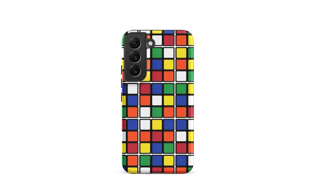 Scrambled Rubik's cube Phone Case (Tough case) for Samsung® - Image 18