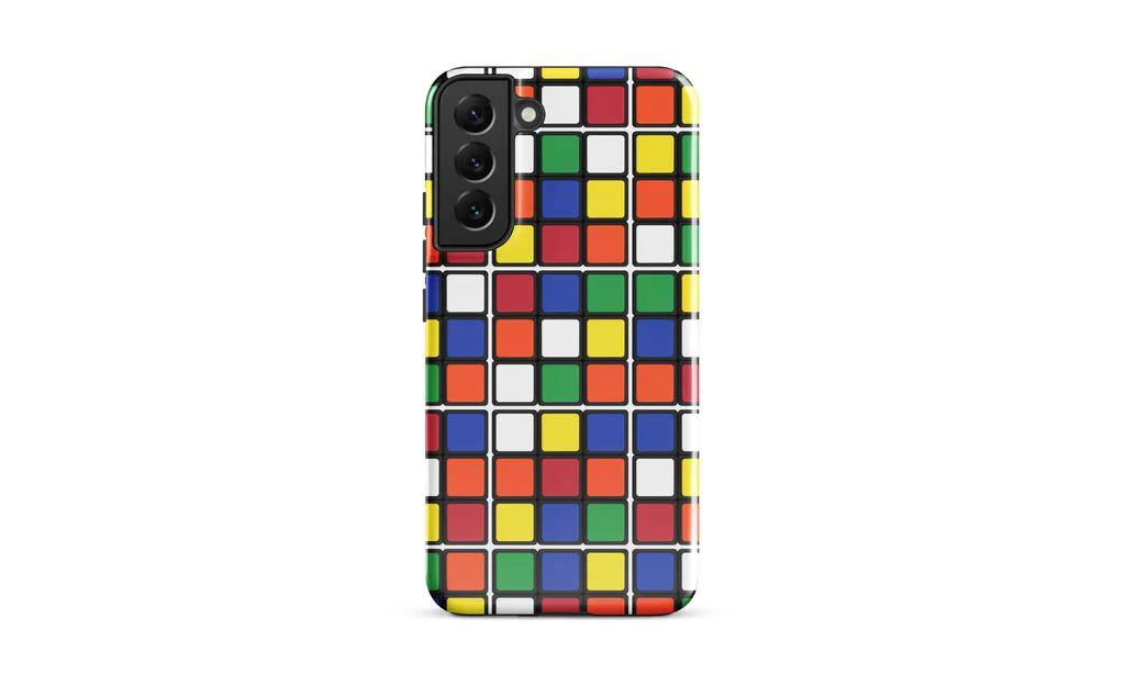 Scrambled Rubik's cube Phone Case (Tough case) for Samsung® - Image 19