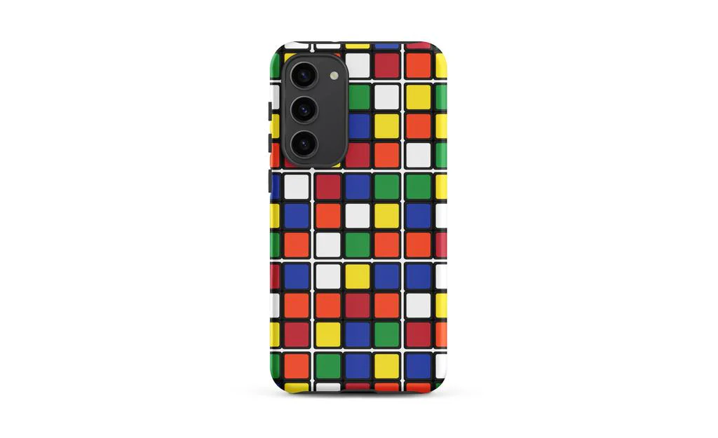 Scrambled Rubik's cube Phone Case (Tough case) for Samsung® - Image 26