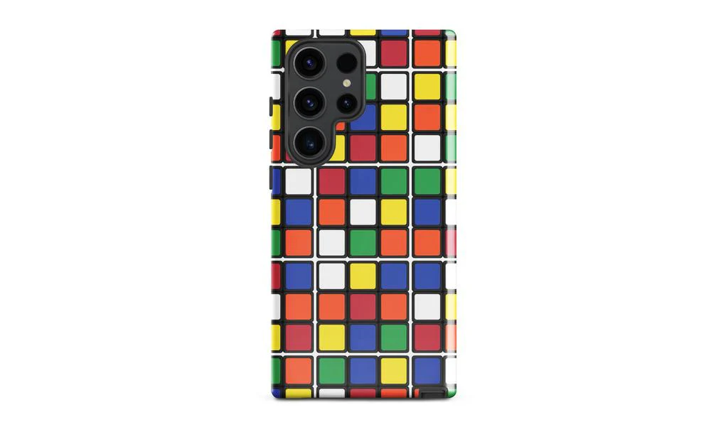 Scrambled Rubik's cube Phone Case (Tough case) for Samsung® - Image 27