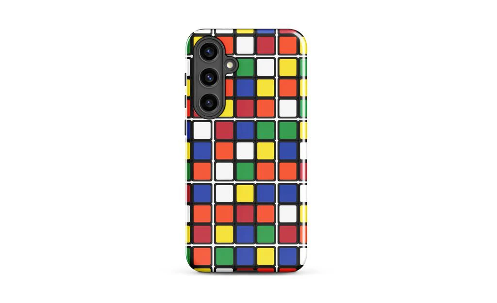 Scrambled Rubik's cube Phone Case (Tough case) for Samsung® - Image 31