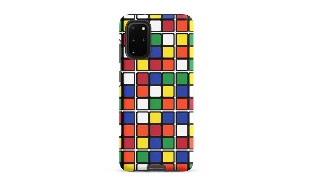 Scrambled Rubik's cube Phone Case (Tough case) for Samsung® - Image 6