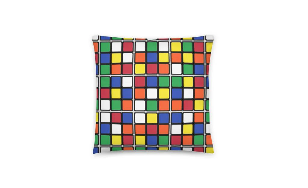 Scrambled Rubik's Cube Pillow - Image 2