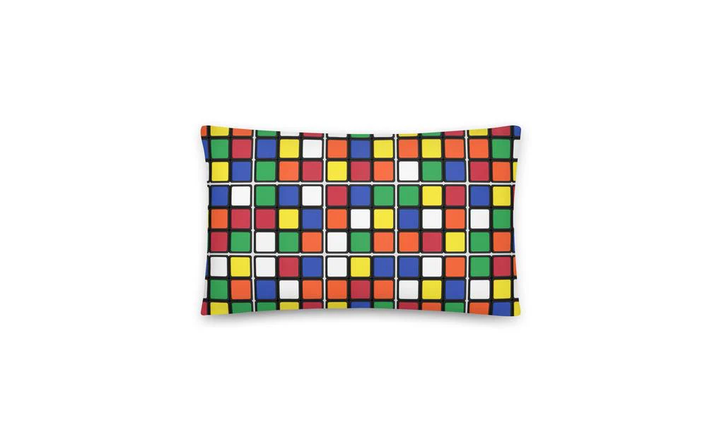 Scrambled Rubik's Cube Pillow - Image 4