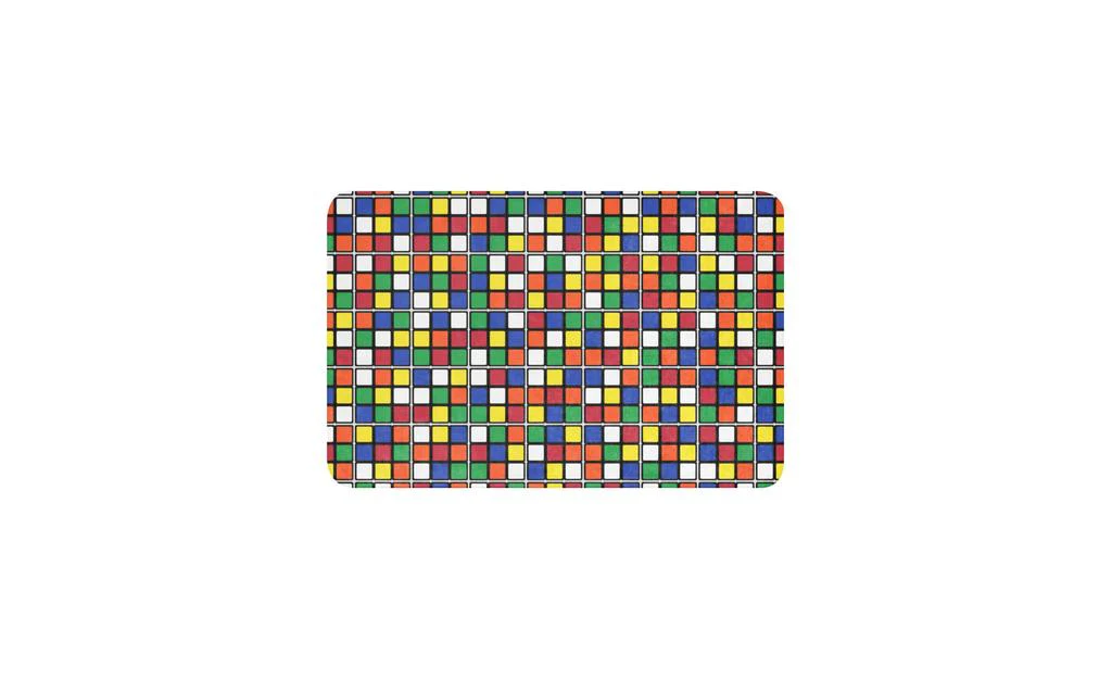 Scrambled Rubik's Cube Sherpa Blanket - Image 5