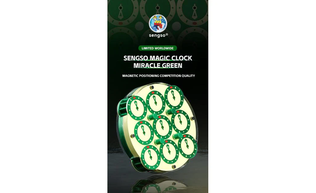 ShengShou Clock V2 (Magnetic) - Limited Edition Green - Image 2