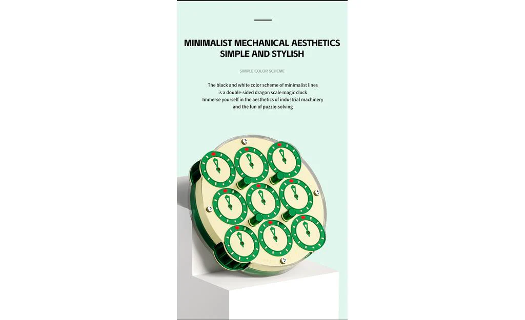ShengShou Clock V2 (Magnetic) - Limited Edition Green - Image 4