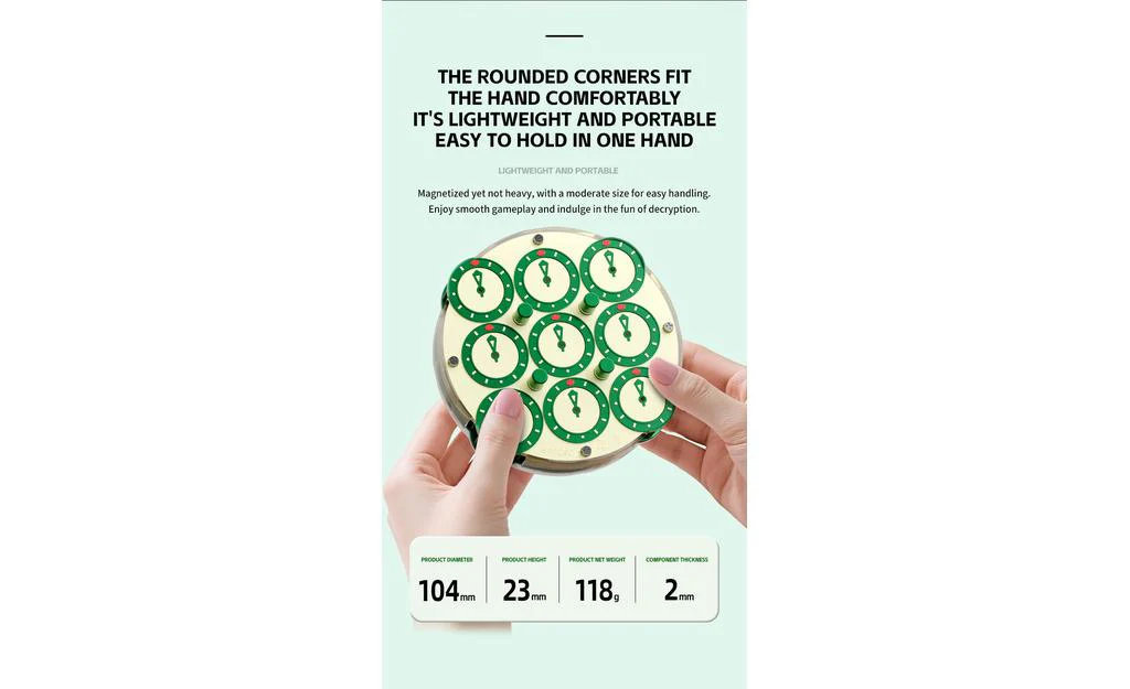 ShengShou Clock V2 (Magnetic) - Limited Edition Green - Image 9