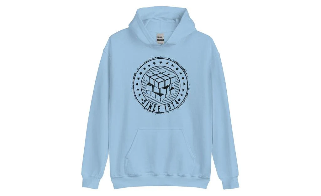 Since 1974 (Light) - Rubik's Cube Hoodie - Image 2