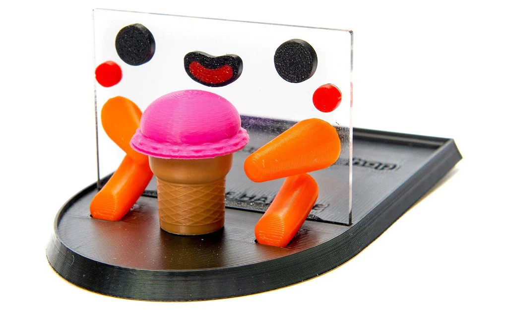 Soup Timmy Cube Display Stand - Ice Cream - Image 2