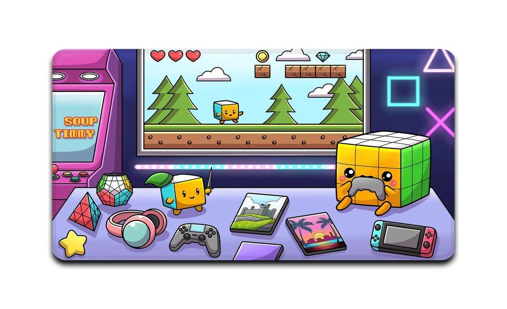 Soup Timmy Video Game Mini Mat - Limited Edition
