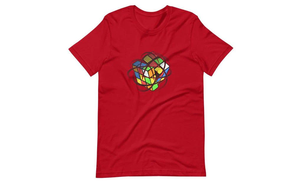Speed Cube (Light) - Rubik's Cube Shirt - Image 2