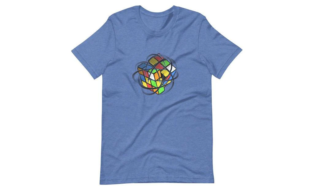 Speed Cube (Light) - Rubik's Cube Shirt - Image 3