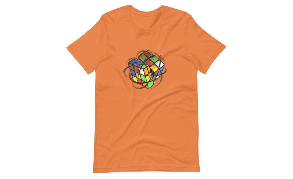 Speed Cube (Light) - Rubik's Cube Shirt - Image 4
