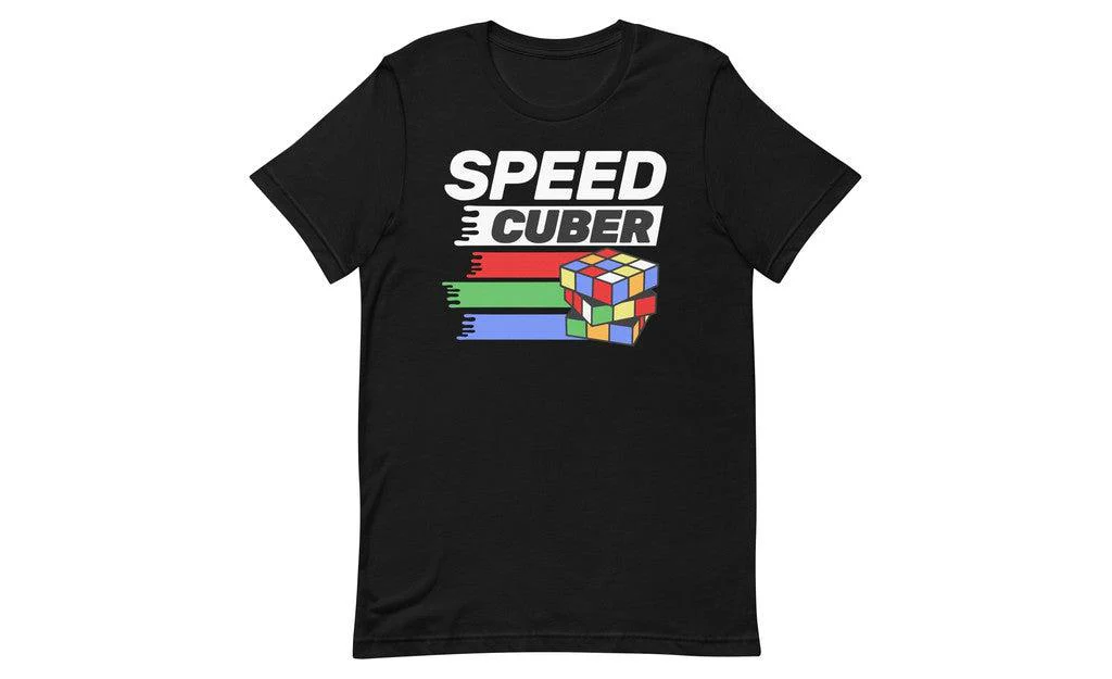 Speedcuber (Dark) - Rubik's Cube Shirt