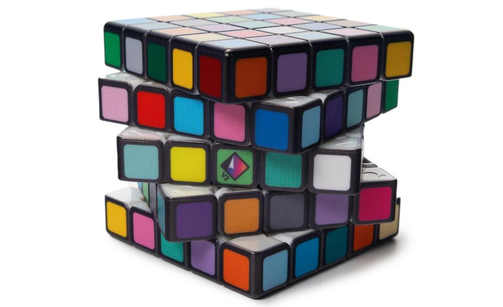 Sudoku Cube 5x5 V2 - 25 Colors (UV Printed) - Image 3