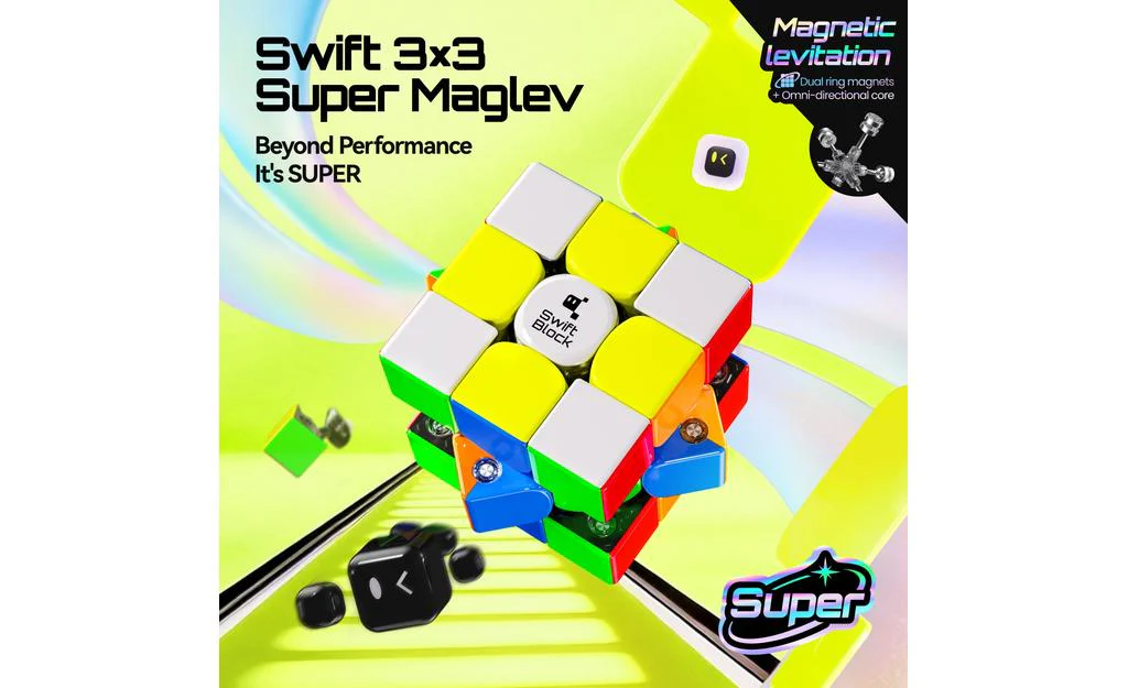 Swift Block Super 3x3 (Magnetic, MagLev, Core Magnets) - Image 4