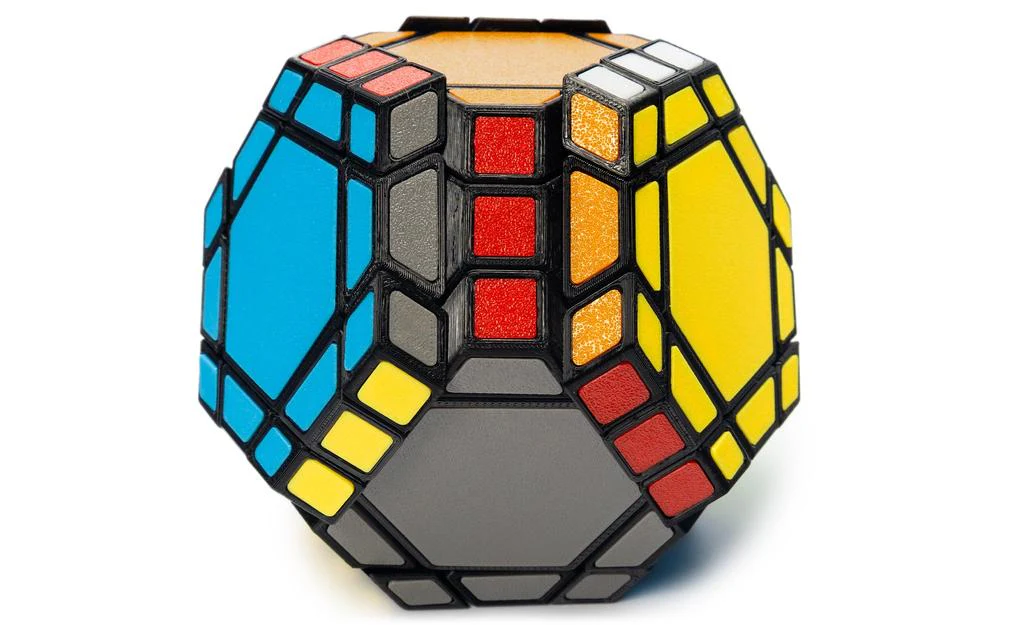Super Gem III Cube (Tetradecaminx) 3D Printed - Image 3