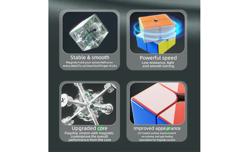 VIN Cube 2x2 (Magnetic, Ball-Core, UV Coated) - Image 14