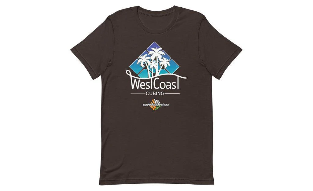 West Coast Cubing Collab Shirt (Dark) - Image 6
