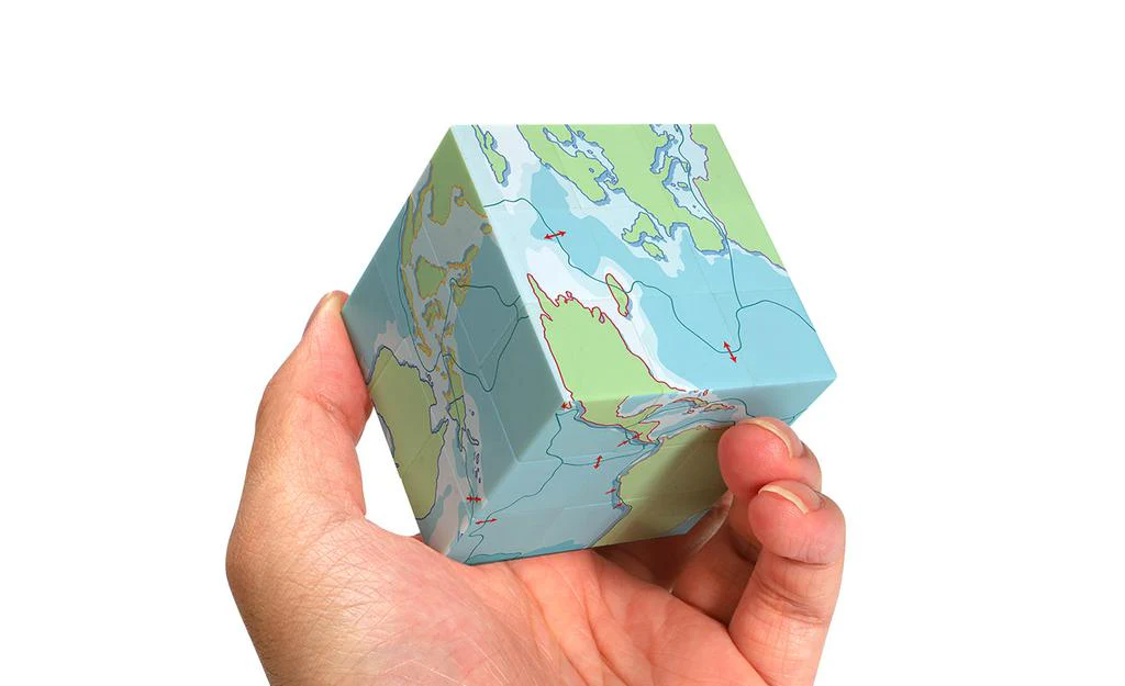 Ziina Star World Map 3x3 V1 (UV Printed) - 5.5cm - Image 7