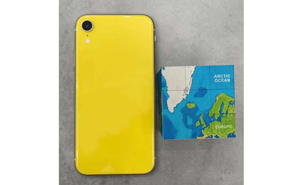 Ziina Star World Map 3x3 V3 (UV Printed) - 5.5cm - Image 8