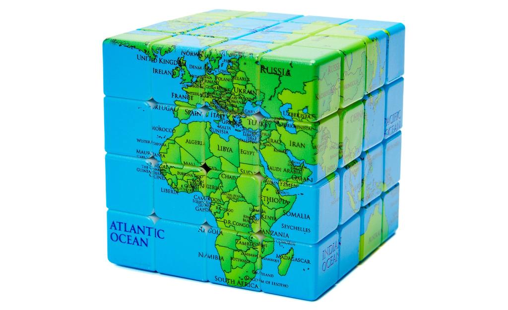 World Map 4x4