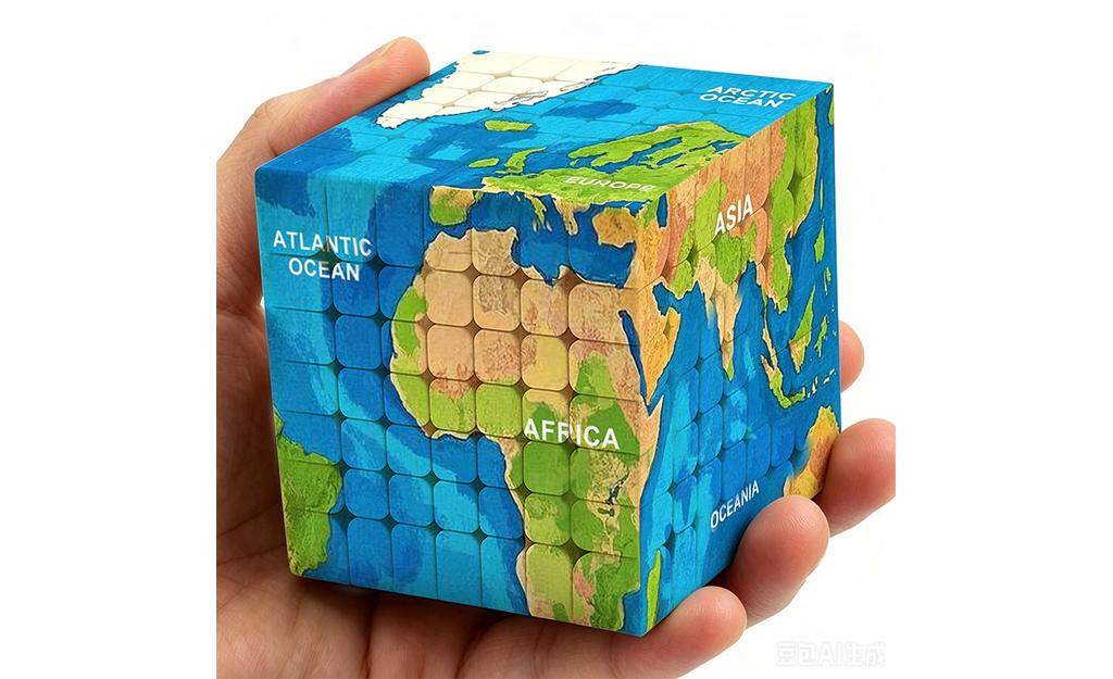 Ziina Star World Map 7x7 (UV Printed) - Image 9