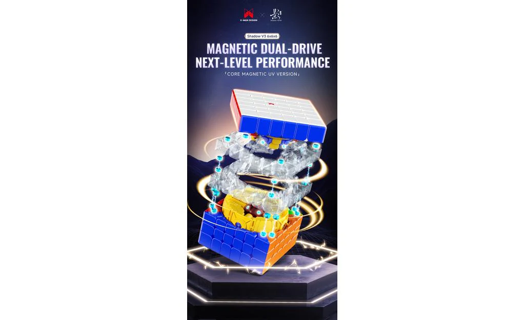 X-Man Shadow 6x6 V3 (Magnetic, Ball-Core, UV Coated) - Image 8