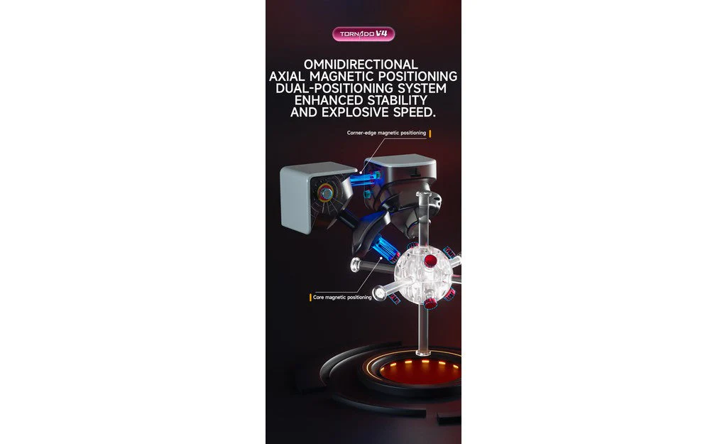X-Man Tornado 3x3 V4 Pioneer (Magnetic, MagLev, Ball-Core, UV Coated) - Image 21