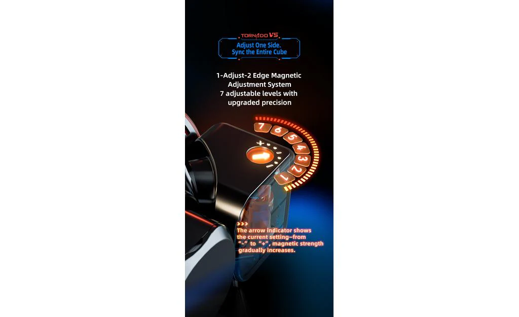 X-Man Tornado 3x3 V5 Pioneer (Magnetic, MagLev, 20-Magnet Ball-Core, UV Coated) - Image 19