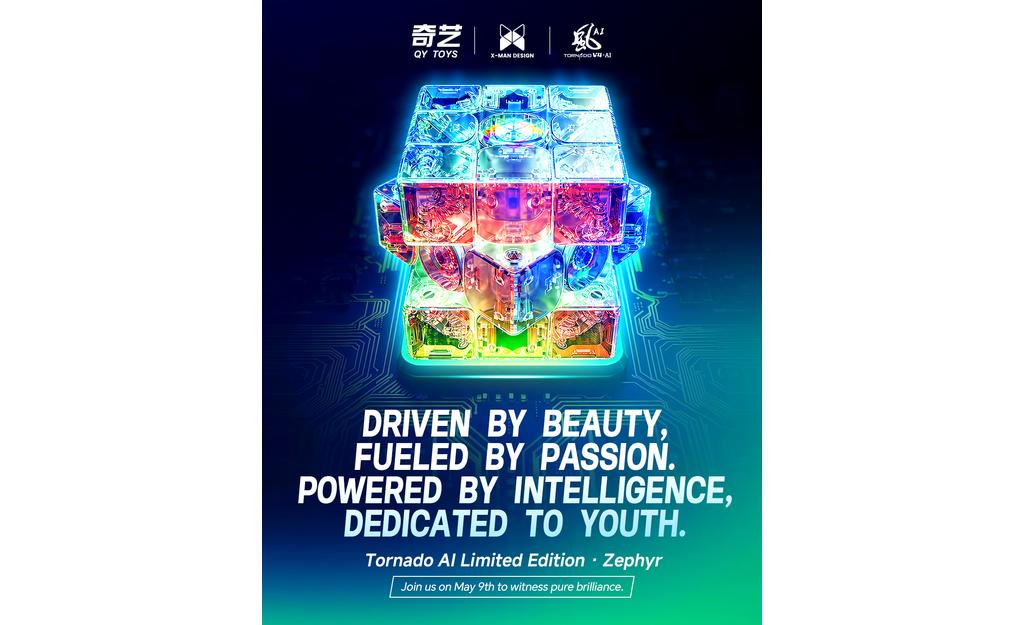 X-Man Tornado V4 AI 3x3 (Magnetic, Ball-Core, UV Coated) - Zephyr Edition, Bluetooth Smart Cube - Image 12